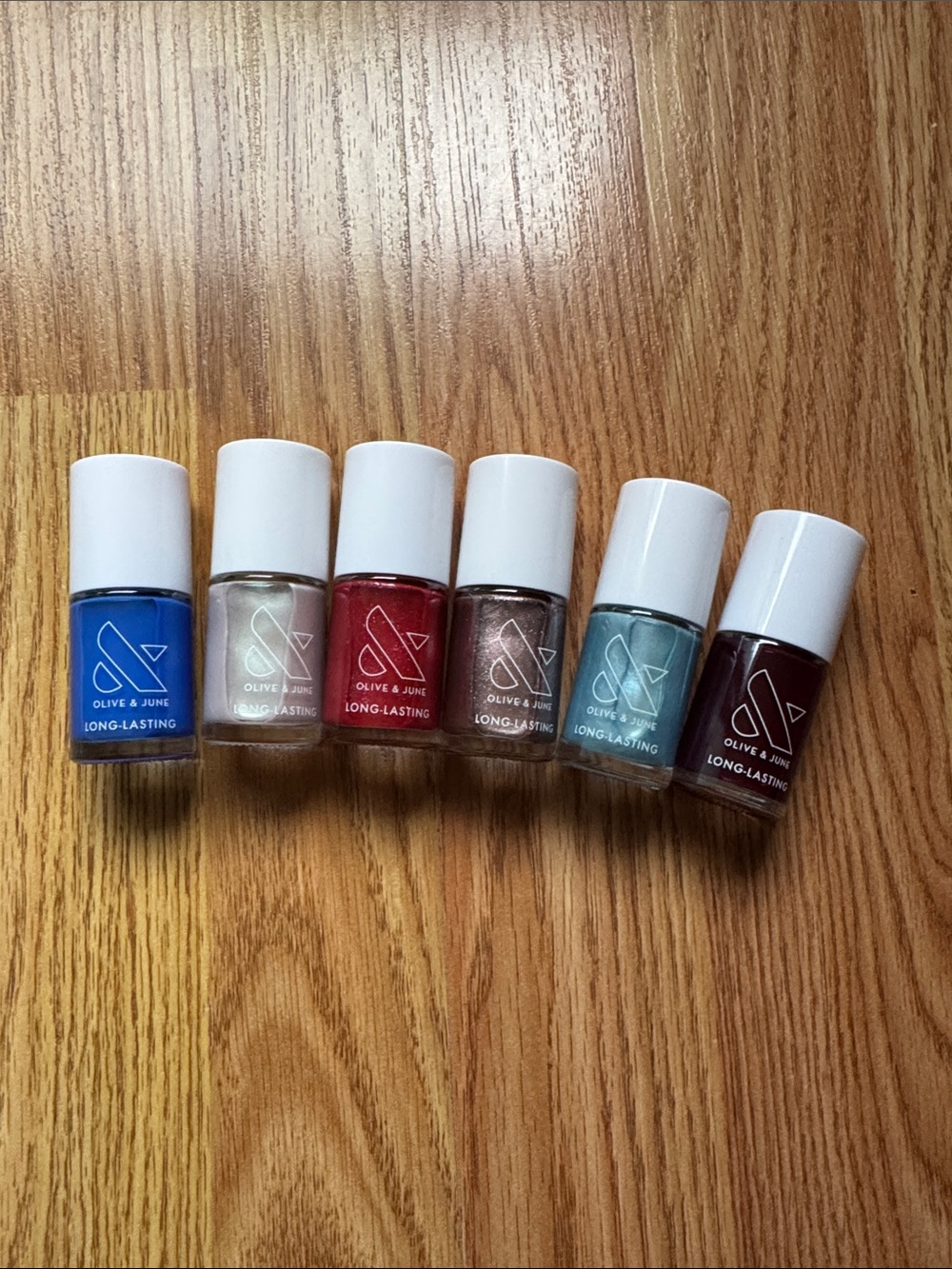✨ Olive & June - Long-Lasting Colors Bundle of 6